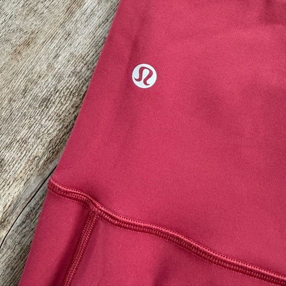 Lululemon Wunder Under Hi-Rise Leggings - Ruby Wine - Picture 7 of 8